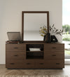 Nova Domus Fantasia Contemporary Dark Walnut Dresser Model VGWDHL-W03