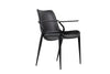 Modrest Osprey Modern Black Vegan Leather Dining Chair (Set Of 2) Model VGHR-3568-N-BLK