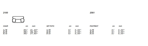 Lamod Italia Sosia Modern White Leather Hand Accent Chair Model VGNTSOSIA-WHT