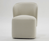 Modrest Souza Modern Beige Fabric Swivel Dining Chair Model VGKK-KF.Y1256-BGE
