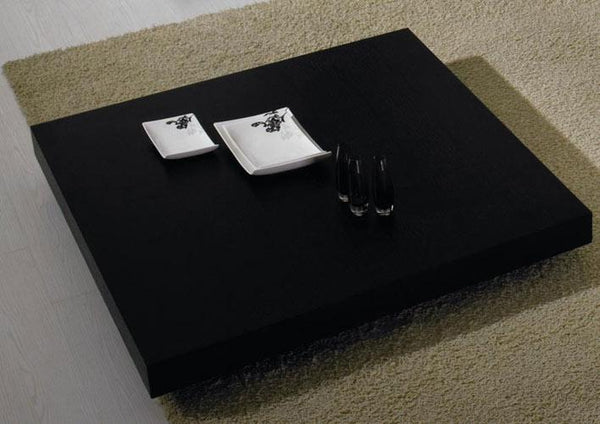 T35 Modern Black Genuine Leather Sectional Sofa With Light Model VGYI-T35-2-HL