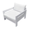 Renava Wake Modern White Outdoor Lounge Chair Model VGGEMONTALK-WHT-CH