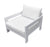 Renava Wake Modern White Outdoor Lounge Chair Model VGGEMONTALK-WHT-CH