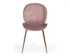 Modrest Wendy Modern Pink Velvet & Rosegold Dining Chair (Set Of 2) Model VGHR3393-PNK