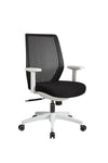 Modrest Bayer Modern Black & White Office Chair Model VGLFX-15CG-BLK