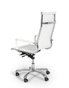 Scroll Modern White Eco Leather Office Chair Model VGLEXY100-WHT
