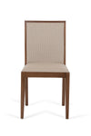 Modrest Codex Mid-Century Tobacco & Beige Desk Chair