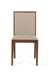 Modrest Codex Mid-Century Tobacco & Beige Desk Chair