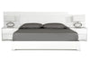 Modrest Monza Italian Modern White Nightstand