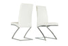 Angora - Modern White Dining Chair (Set of 2)