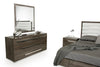 Nova Domus Capulet Italian Modern Grey Mirror
