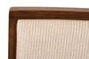 Modrest Codex Mid-Century Tobacco & Beige Desk Chair