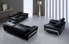 Divani Casa Encore Modern Black Leather Chair Model VG2T0724-CHR-BLK