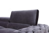 Divani Casa Trisha Modern Grey Fabric Chair Model VG2T-0766-CHR-GRY