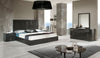 California King Modrest Ari Italian Modern Grey Bedroom Set