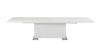 Modrest Bono "T" - Modern White Extendable Dining Table 