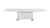 Modrest Bono "T" - Modern White Extendable Dining Table 