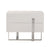 Voco Modern White Bedroom Nightstand