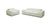 Divani Casa Chrysanthemum Modern White Genuine Leather Sofa Set