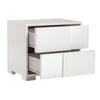 Modrest Monza Italian Modern White Nightstand