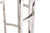 Modrest Silvan Modern Marble & Stainless Steel End Table Model VGHB228B-MBL