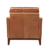 Divani Casa Naylor Modern Brown Italian Leather Split Chair Model VGCA6394-BRN-CH