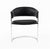Modrest Allie Contemporary Black Leatherette Dining Chair
