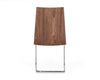 Morgan - Modern White & Walnut Dining Chair (Set of 2)