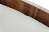 Morgan - Modern White & Walnut Dining Chair (Set of 2)