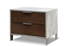 Eastern King Nova Domus Conner Modern Dark Walnut & Concrete Bedroom Set