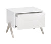 Modrest Candid Modern White Nightstand