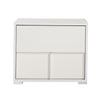 Modrest Nicla Italian Modern White Nightstand