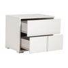 Modrest Nicla Italian Modern White Nightstand