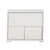 Modrest Nicla Italian Modern White Nightstand