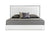 Modrest San Marino Modern White Bed