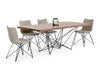 Naomi - Modern Grey Leatherette Dining Chair (Set of 2)