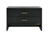 Modrest Wales Modern Grey Ash 2-Drawer Nightstand