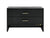 Modrest Wales Modern Grey Ash 2-Drawer Nightstand