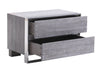 Modrest Arlene Modern Grey Elm Nightstand