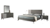 Nova Domus Palermo Italian Modern Faux Concrete & Grey Nightstand