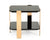 Modrest Leroy Modern Ebony & Rosegold End Table Model VGHB280B-EBN