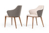 Modrest Megan Modern Beige & Grey Dining Chair Model VGCSCH17117-1