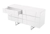 Modrest Chrysler Modern White Dresser