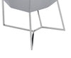 Modrest Sarah Modern Pearl Grey Leatherette Dining Chair (Set Of 2) Model VGZAY917-PRL