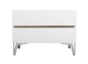 Nova Domus Angela - Italian Modern White Nightstand