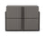 Nova Domus Lucia - Italian Modern Elm and Matte Grey Nightstand