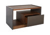 Modrest Tara - Modern Walnut Nightstand 
