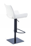 Modrest Niles - Modern White Bar Stool 