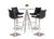Modrest Dallas - Modern Black Bar Table 