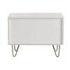Modrest Bryan - Modern White Nightstand